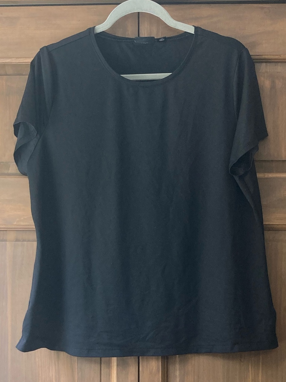 East 5th Essentials Glossy Black SS Tee 1X